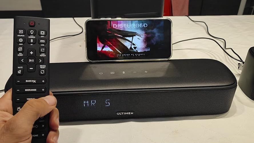 Amazon.co.jp: ULTIMEA 7.1ch サウンドバー テレビ用 330W BassMX搭載